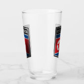 Korea, Nordkorea Glas (Rechts)