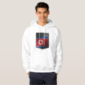 Korea, Nordkorea Hoodie (Vorne ganz)