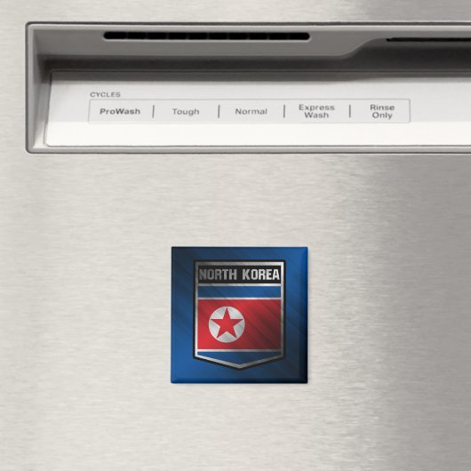 Korea, Nordkorea Magnet (In Situ (Geschirrspüler))