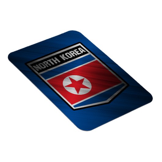 Korea, Nordkorea Magnet (Rechte Seite)