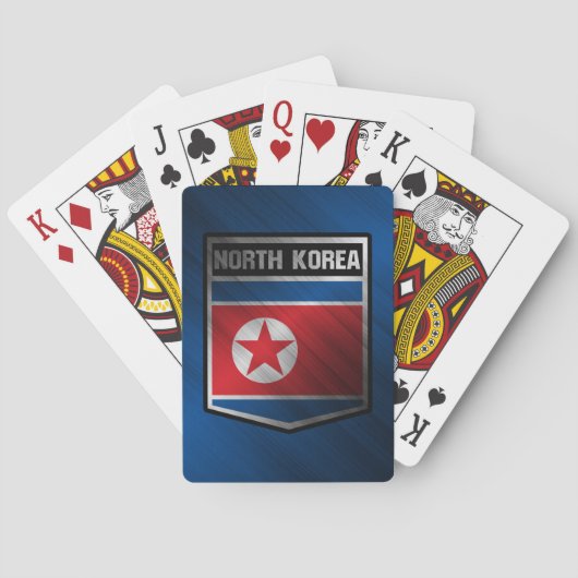 Korea, Nordkorea Spielkarten (Rückseite)
