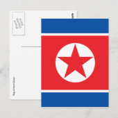 korea nördlich postkarte (Vorne/Hinten)