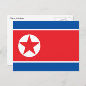 korea nördlich postkarte (Vorne/Hinten)