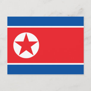 korea nördlich postkarte