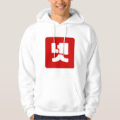 Korea Nummer 4 Vier 넷 【Net】 Hangul Hoodie (Vorderseite)