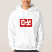 Korea Nummer 5 Fünf 다 섯 【Daseot】 Hangul Hoodie (Vorderseite)
