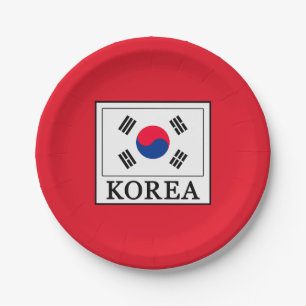 Korea Pappteller