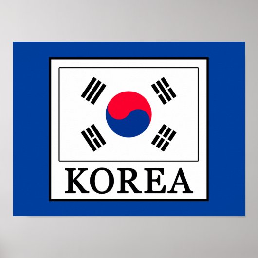 Korea Poster (Vorne)
