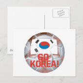 Korea Postkarte (Vorne/Hinten)