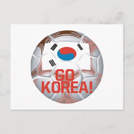 Korea Postkarte (Vorderseite)