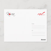 Korea Postkarte (Rückseite)