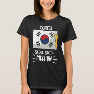 Korea Seoul South Mormon LDS Mission Missionar T-Shirt