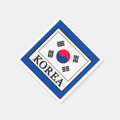Korea Serviette (Ecke)