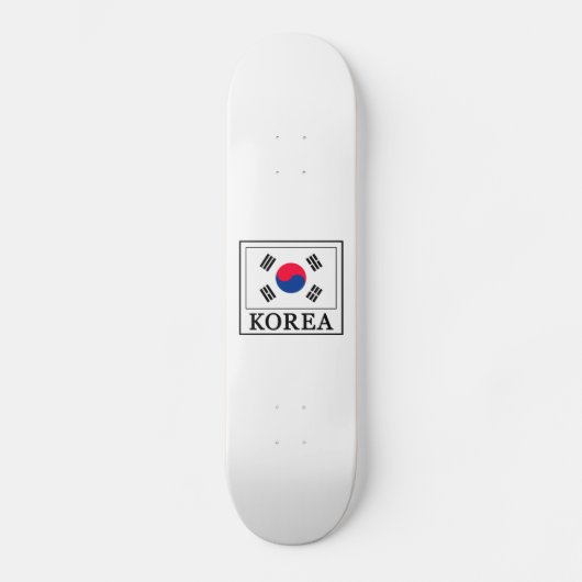 Korea Skateboard (Vorderseite)