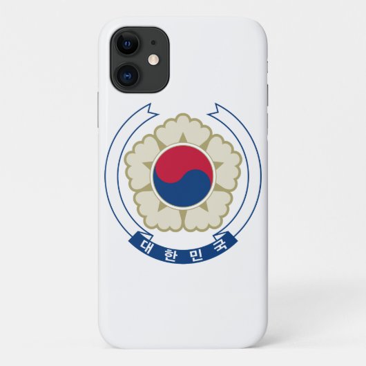 Korea South Emblem Case-Mate iPhone Hülle (Rückseite)