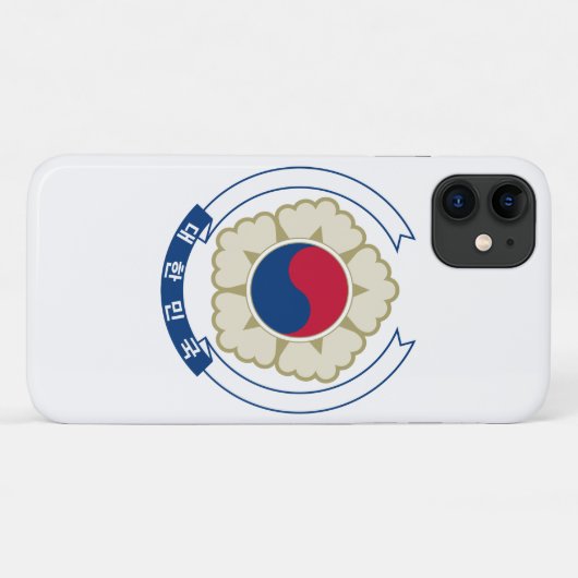 Korea South Emblem Case-Mate iPhone Hülle (Rückseite (Horizontal))