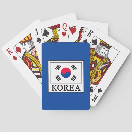 Korea Spielkarten (Rückseite)