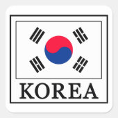 Korea Sticker (Vorderseite)