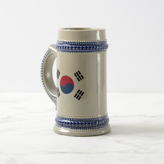 korea Süd Bierglas (Vorderseite Links)