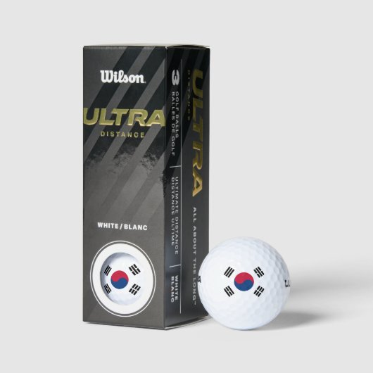 korea Süd Golfball (Verpackungen)