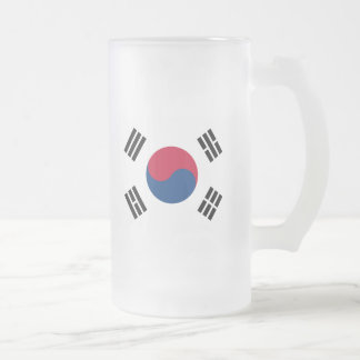 Korea Süd Mattglas Bierglas
