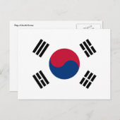 korea Süd Postkarte (Vorne/Hinten)