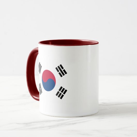 Korea Süd Tasse (Vorderseite Links)