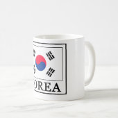 Korea-Tasse Kaffeetasse (VorderseiteRechts)