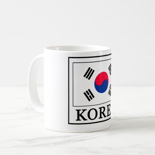 Korea-Tasse Kaffeetasse (Vorderseite Links)