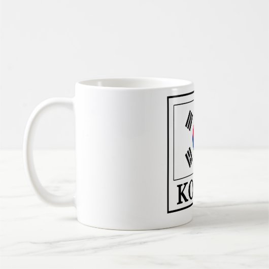 Korea-Tasse Kaffeetasse (Links)