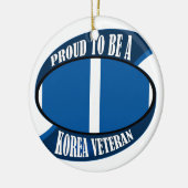 Korea-Tierarzt Keramikornament (Links)