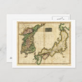 Korea und JapanPanoramakarte Korea und Japan Postkarte (Vorne/Hinten)