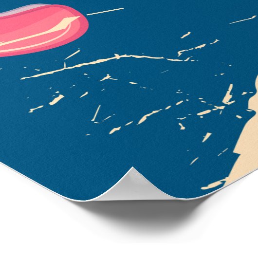 Korea Vacation Poster (Ecke)