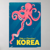 Korea Vacation Poster (Vorne)