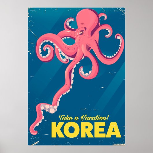 Korea Vacation Poster (Vorne)
