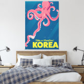Korea Vacation Poster Leinwanddruck (Insitu (Schlafzimmer))