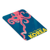 Korea Vacation Poster Magnet (Rechte Seite)