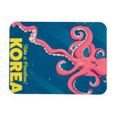 Korea Vacation Poster Magnet (Horizontal)