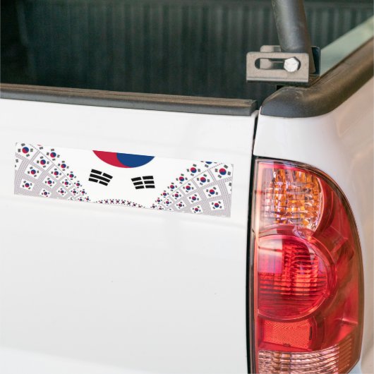 Korea Vibes: Eine Botschaft des Friedens Autoaufkleber (Auf Lkw)