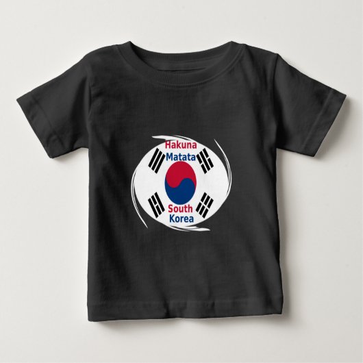 Korea Vibes: Eine Botschaft des Friedens Baby T-shirt (Vorderseite)