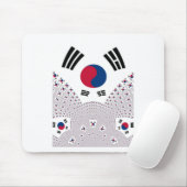 Korea Vibes: Eine Botschaft des Friedens Mousepad (Mit Mouse)