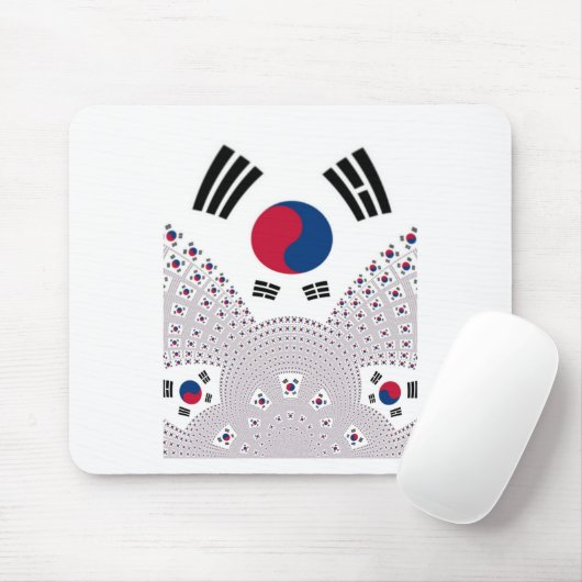 Korea Vibes: Eine Botschaft des Friedens Mousepad (Mit Mouse)
