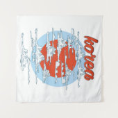 Korea Wandteppich (Vorderseite (Horizontal))