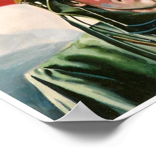 Koreakrieg - US-Meeresposter2 Poster (Ecke)