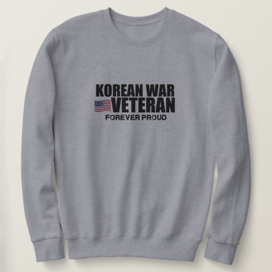 Koreakrieg-Veteranen-Sweatshirt Sweatshirt (Design vorne)