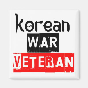 Koreakriegveteran Magnet