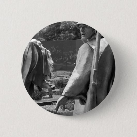 Koreakriegveterane Status Button (Vorderseite)