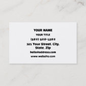 Korean Drama 드라마 Korea Hangul Language Visitenkarte (Rückseite)