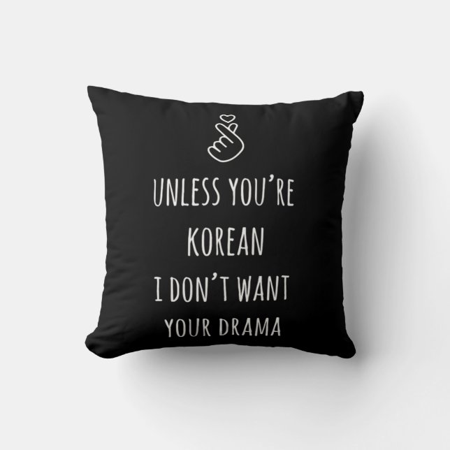 Korean Drama KDrama Merchandise Kdrama Gifts Merch Kissen (Vorderseite)