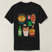 Korean Food Tsirt Tee Shirts Goodness Soju Kimchi (Design vorne)